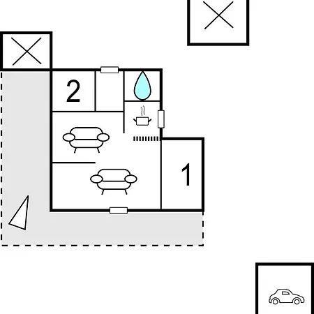 Nice In W/ 2 Bedrooms *